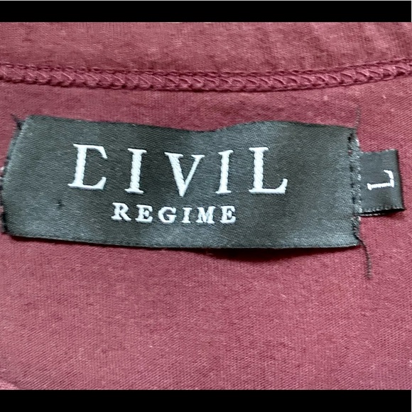 Civil Regime Embroidered 3 Layer BoHo top - Picture 8 of 8